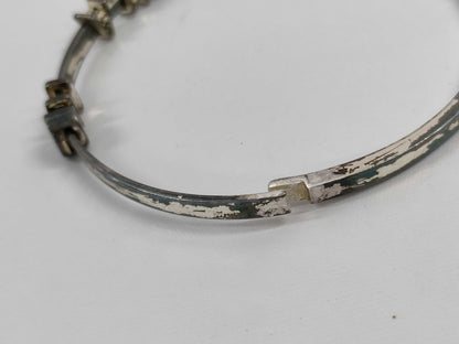 CHANEL 01P Logo SP Bracelet Bracelet Bangle