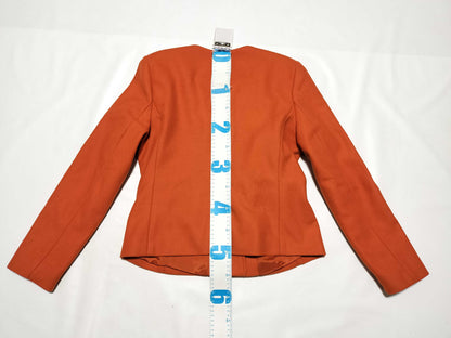 Michael Kors Orange Coat Jacket