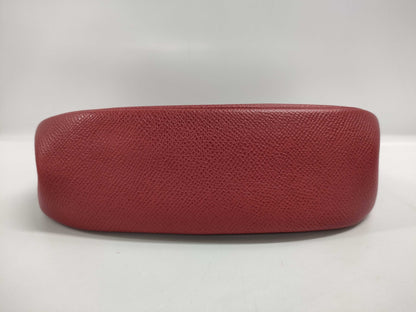HERMES Banana Kelly Pouch with Gold Hardware and Round X Stamp