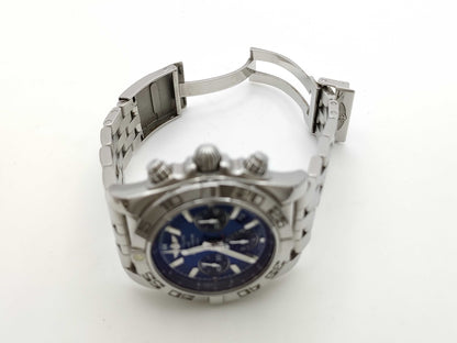 BREITLING AB0110 3074065 Automatic Blue Dial Men's Watch