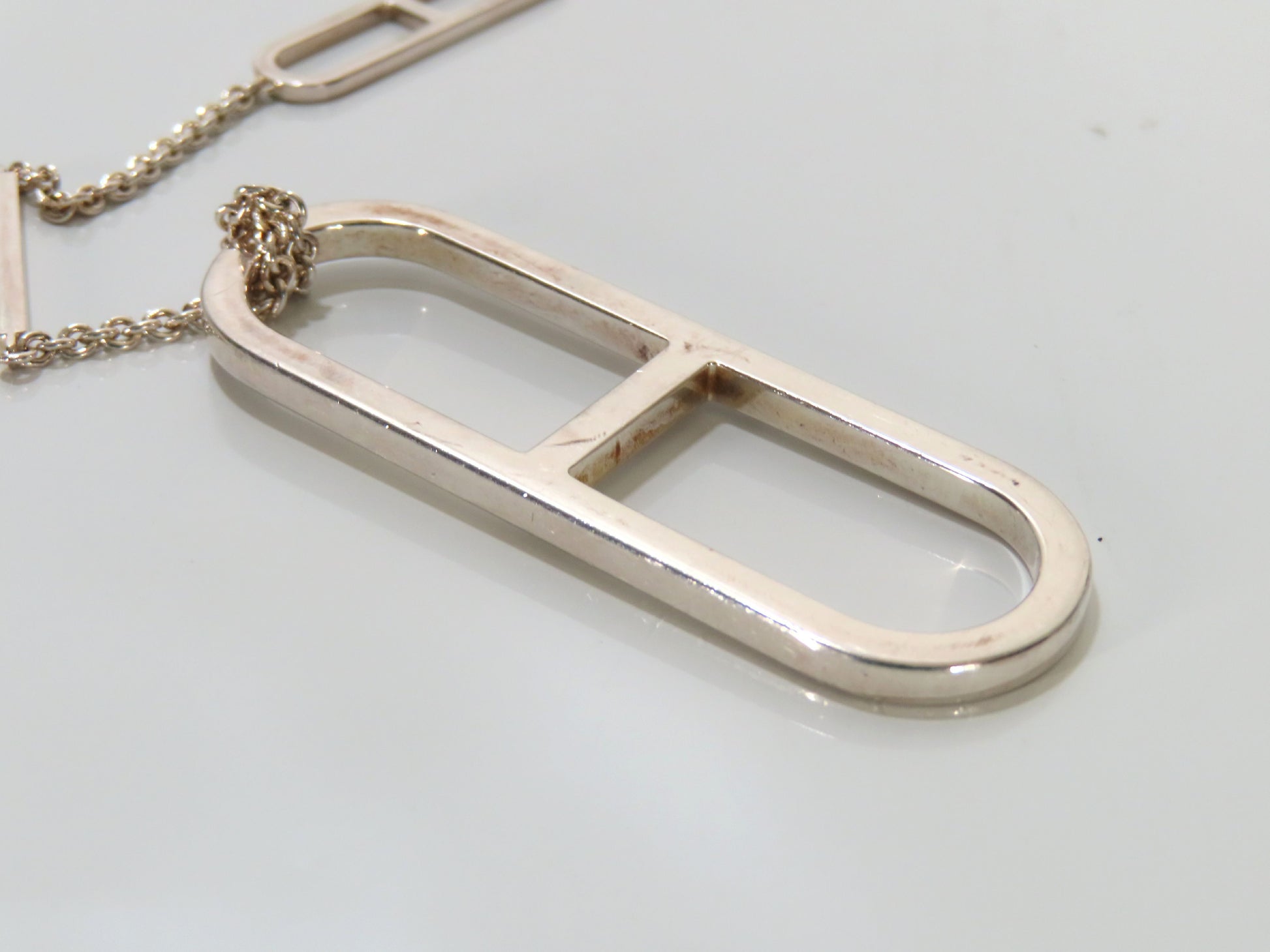 HERMES Ever Chaine d'Ancre Necklace