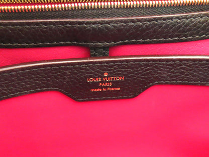 LOUIS VUITTON Parnassus Capucines PM M42259 Black Handbag