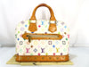 LOUIS VUITTON Monogram Multicolore Alma M92647 FL0094 White Handbag
