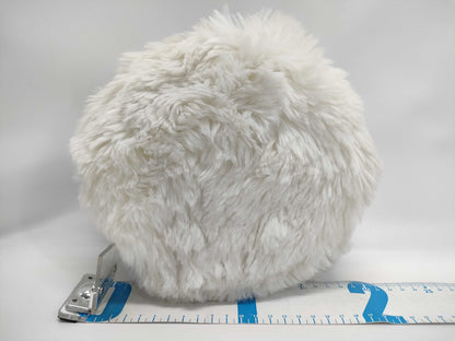 CHANEL Fur and Color Stone Round Chain Shoulder Bag with Sticker