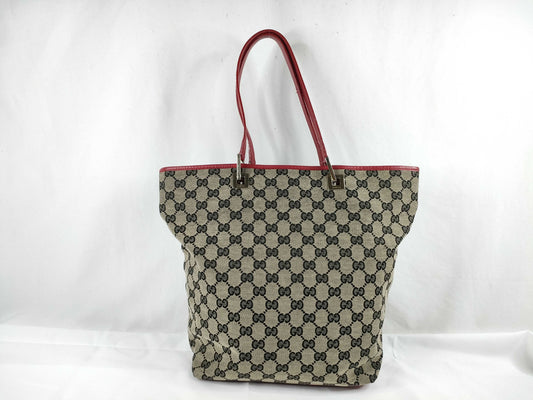 GUCCI GG Canvas Tote Bag