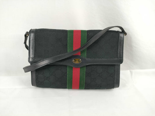 GUCCI GG Canvas Sherry GG Canvas Shoulder Bag Shoulder Bag