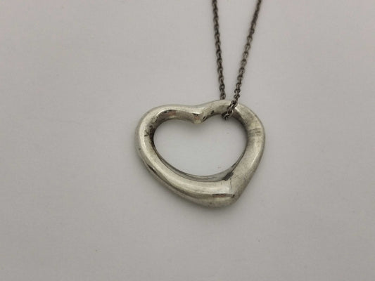 Tiffany & Co. Open Heart 925 Necklace