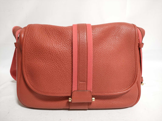 HERMES HERMES Blue Langueux Shoulder Bag