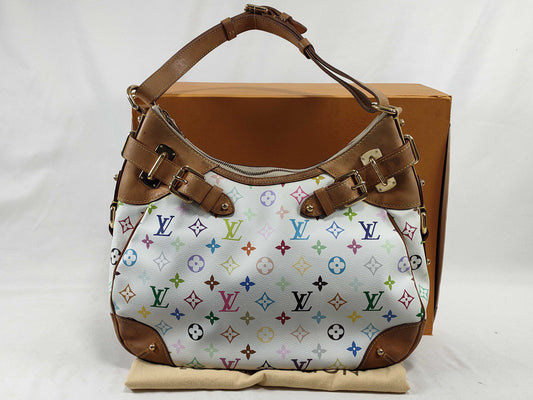 LOUIS VUITTON Monogram Multicolore Greta Shoulder Bag M40195