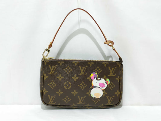LOUIS VUITTON Monogram Panda Pochette Accessoires M51981 VI0094 Handbag