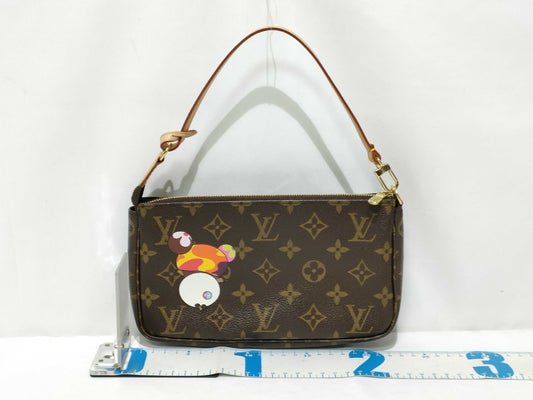 LOUIS VUITTON Monogram Panda Pochette Accessoires M51981 VI0094 Handbag