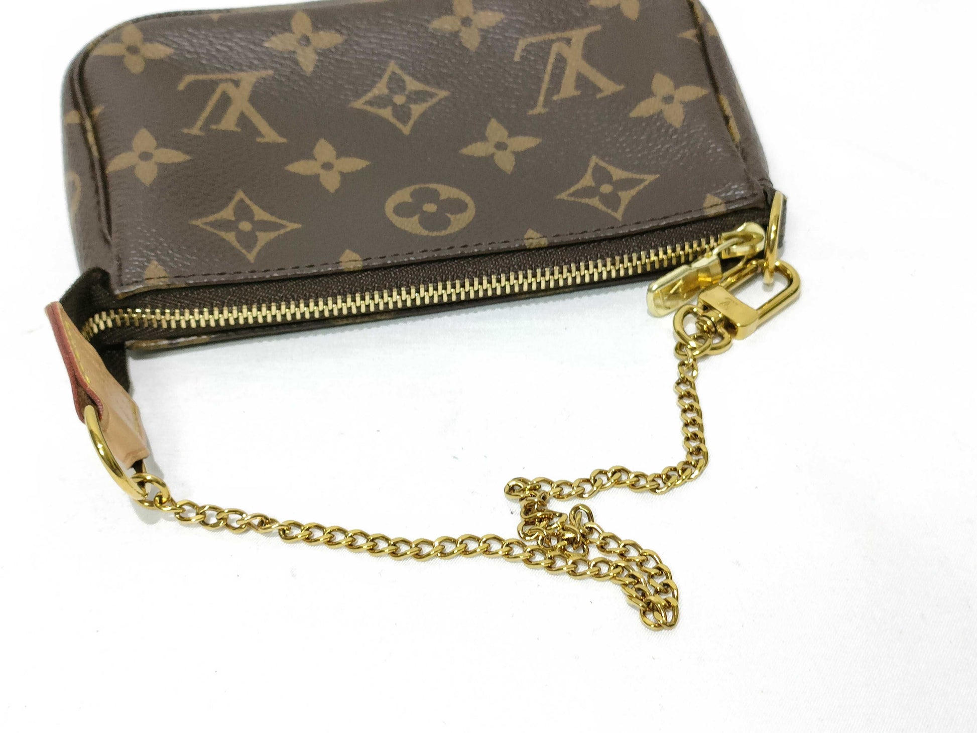 LOUIS VUITTON Monogram Mini Pochette Accessoires M58009 UB4240 Handbag