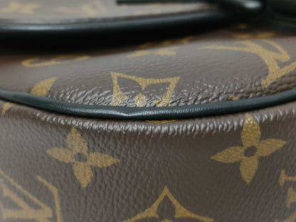 LOUIS VUITTON Monogram Macassar Montsouris Messenger PM M47060 Shoulder Bag