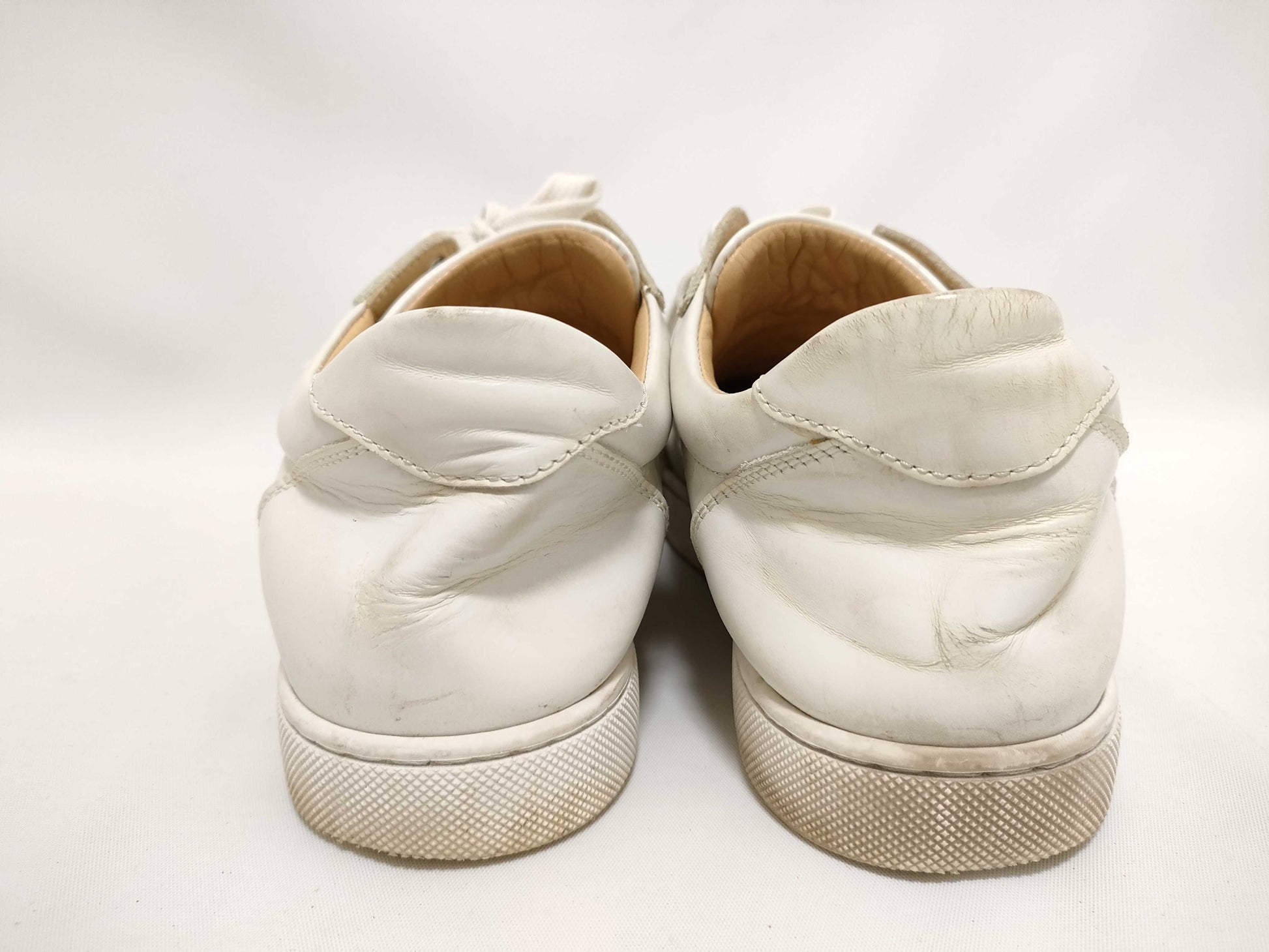 Christian Louboutin Calfskin White Sneakers Size 37
