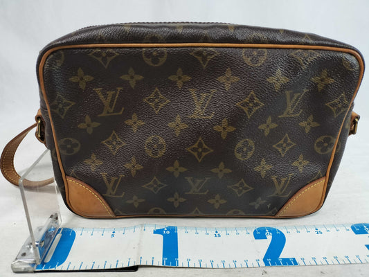 LOUIS VUITTON Monogram Trocadero Brown Shoulder Bag M51274