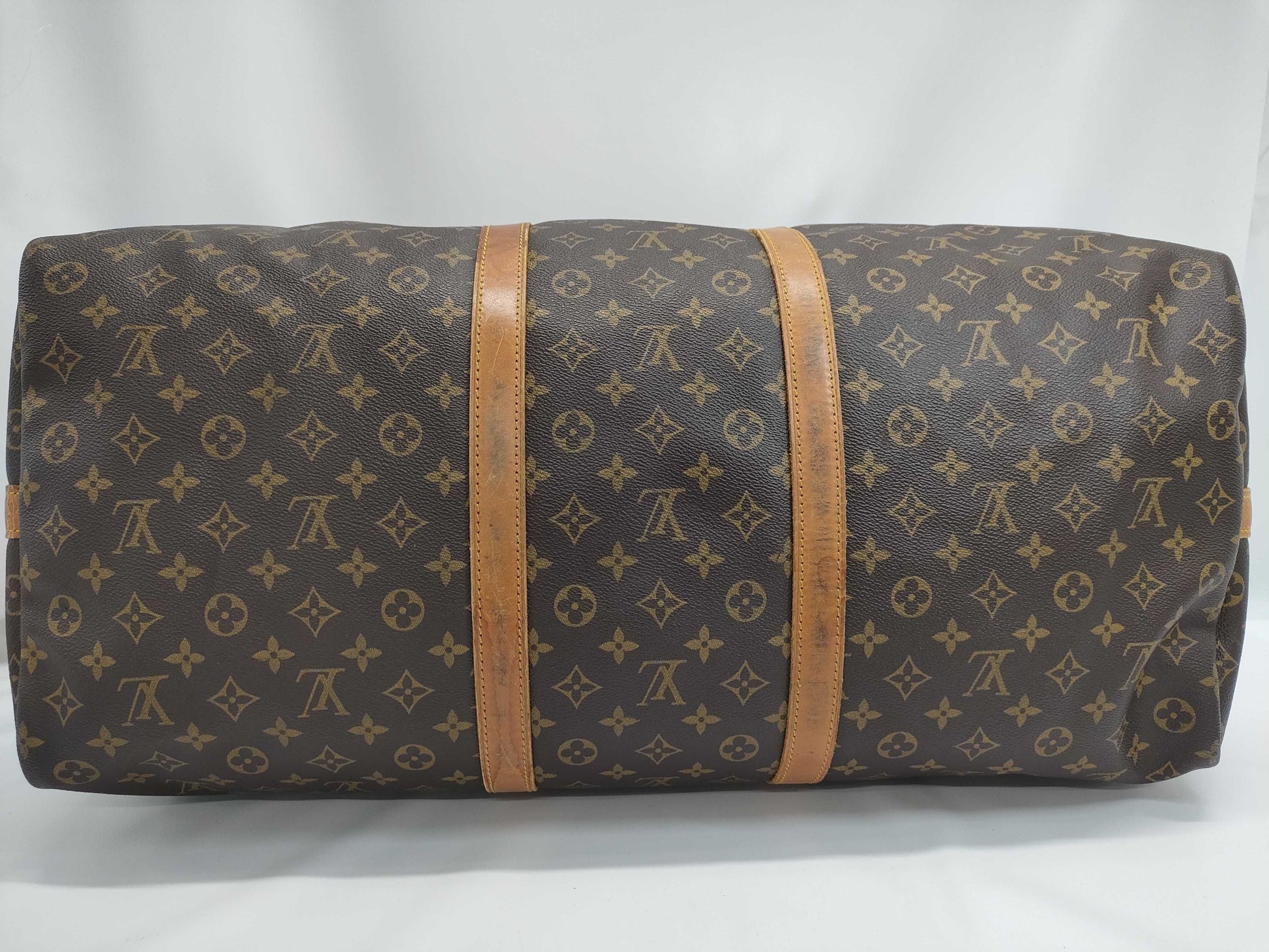 LOUIS VUITTON Monogram Keepall 60 Boston Bag