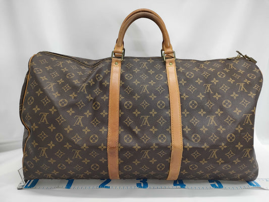 LOUIS VUITTON Monogram Keepall 60 Boston Bag