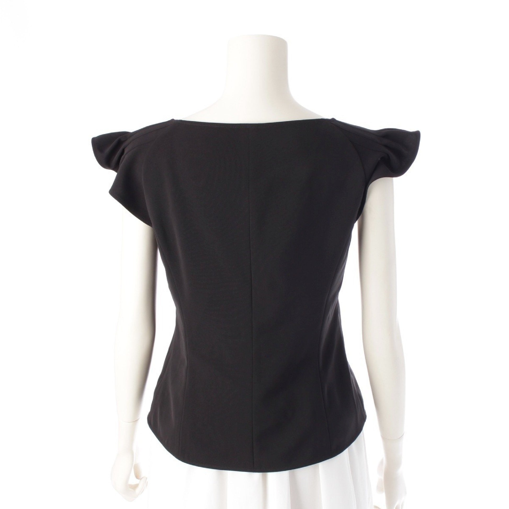 FOXEY FOXEY NEW YORK 22 Year Old Cappuccino Black FOXEY NEW YORK Size 38 Tops