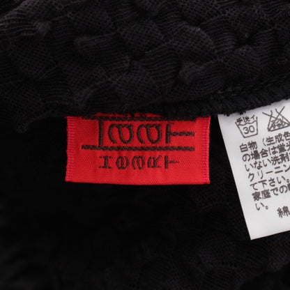 ISSEY MIYAKE ISSEY MIYAKE Heart Pattern Tank Top HA31JJ236 Black 2 Tops