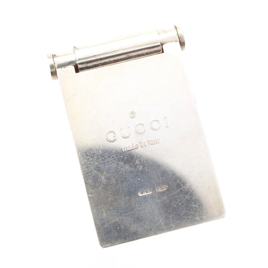 GUCCI Logo Money Clip 925 Silver Other Accessories