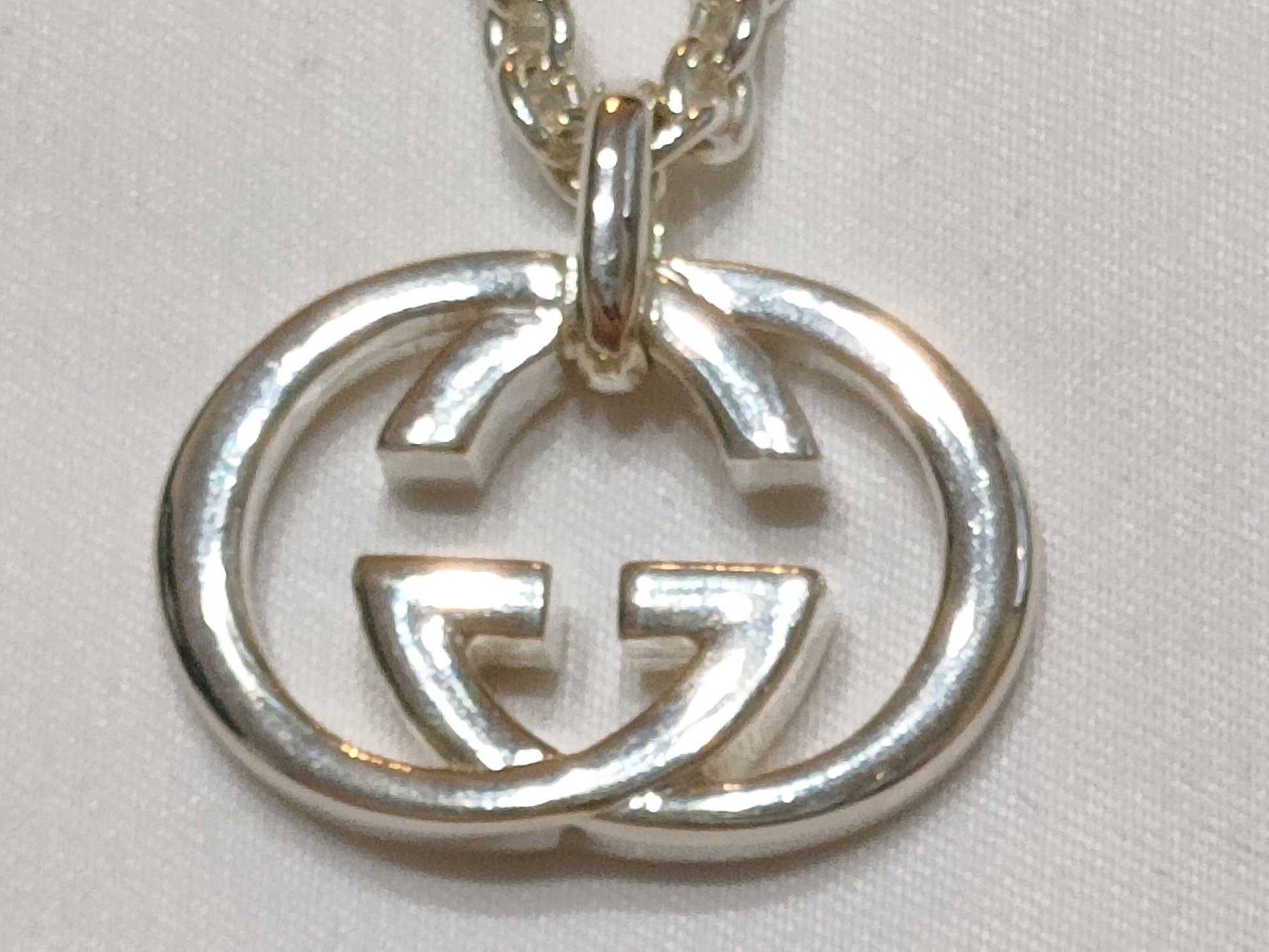 GUCCI GUCCI Necklace Interlocking Ag925 Necklace