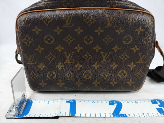 LOUIS VUITTON Monogram Reporter Shoulder Bag