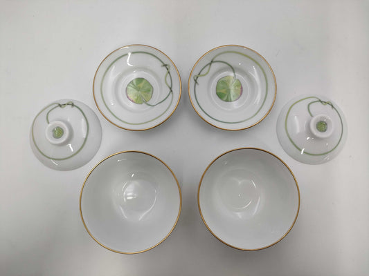 HERMES Hermès Garden of the Nile Japanese Teacup and Saucer