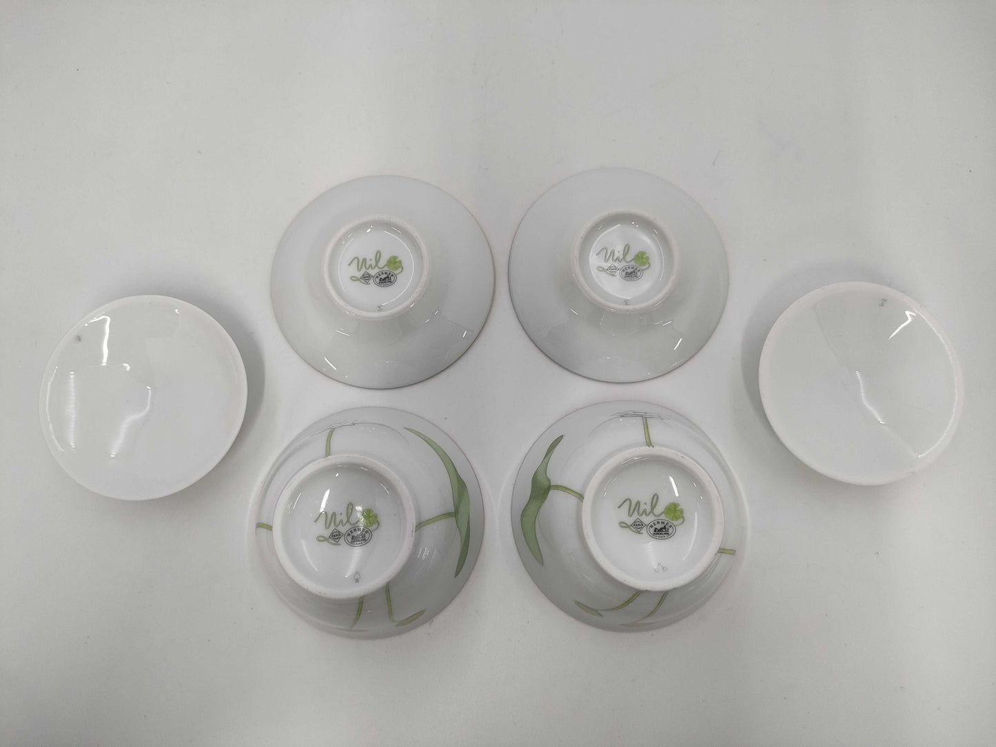 HERMES Hermès Garden of the Nile Japanese Teacup and Saucer