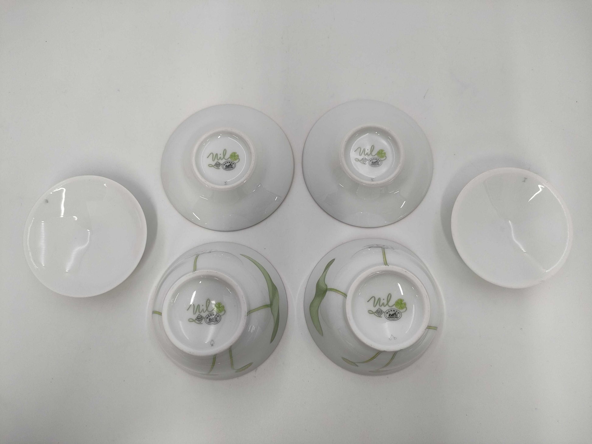 HERMES Hermès Garden of the Nile Japanese Teacup and Saucer