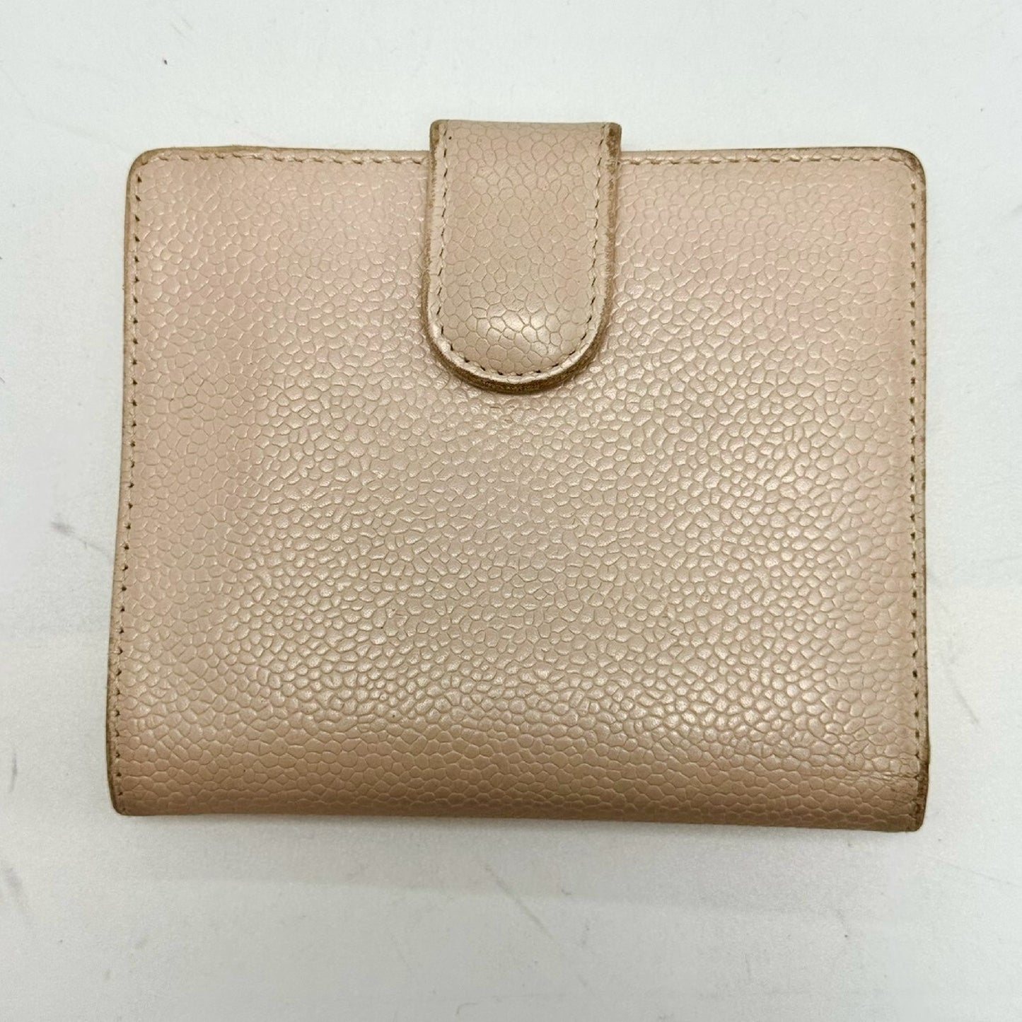 CHANEL Caviar Skin Bi-fold Compact Wallet 9613381 Wallet