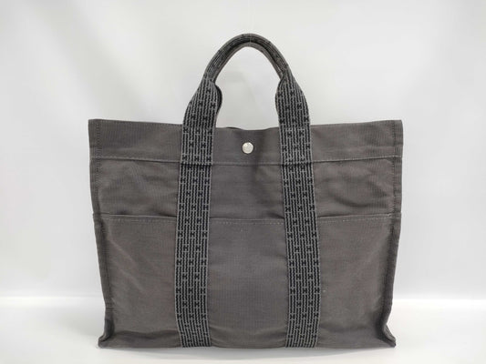 HERMES Air Line MM Gray Tote Bag
