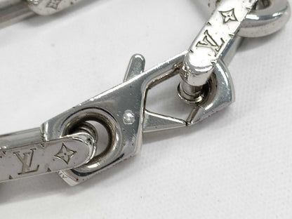 LOUIS VUITTON Louis Vuitton Monogram Chain Bracelet, Size M, M00308, Box and Case Included, Bracelet/Bangle