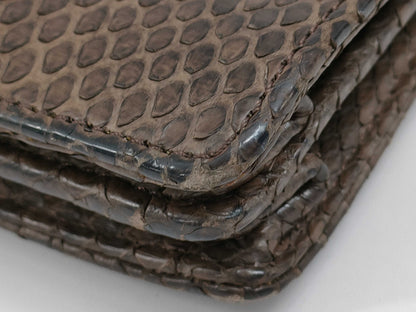 VERSACE GIANNI VERSACE Old Versace Python Clutch Bag Second Bag