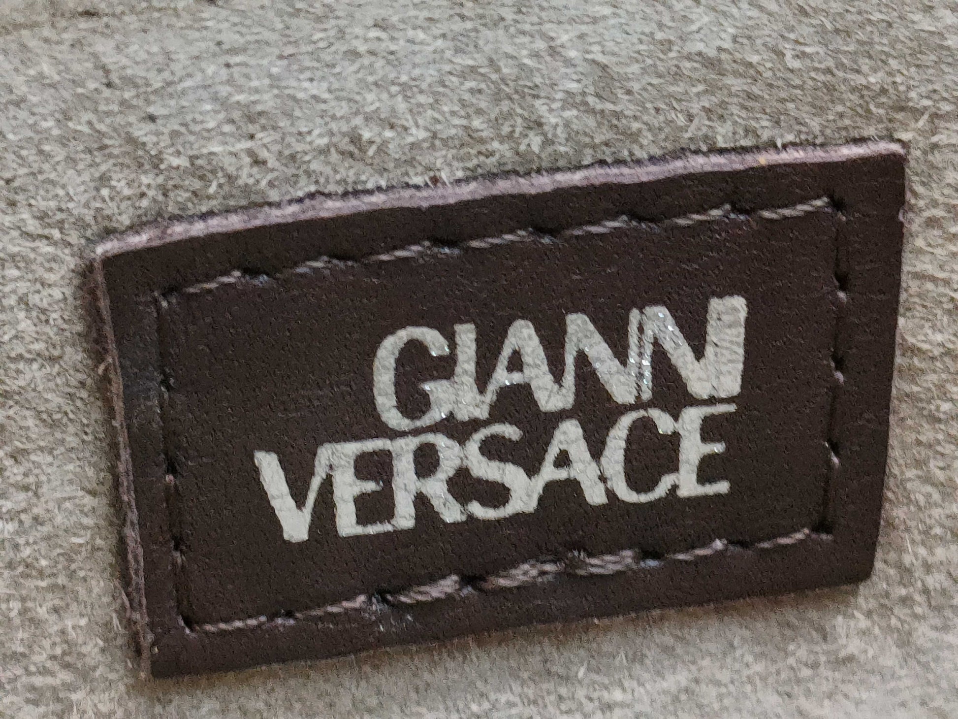 VERSACE GIANNI VERSACE Old Versace Python Clutch Bag Second Bag