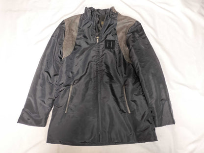 FENDI Men's FF Zucca Black Quilted Blouson Jacket