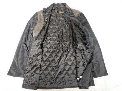 FENDI Men's FF Zucca Black Quilted Blouson Jacket