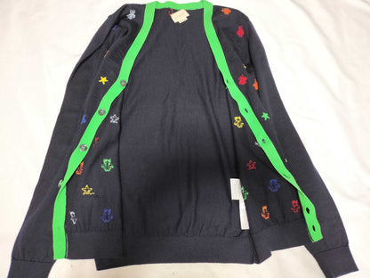 GUCCI current tag BEE star knit cardigan