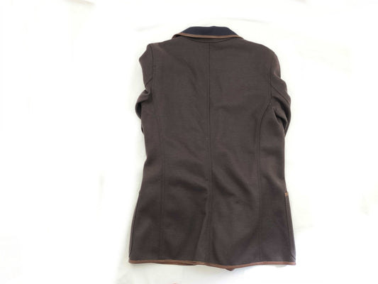 HERMES HERMES Double-Face Tailored Jacket Serie Leather H Logo Jacket