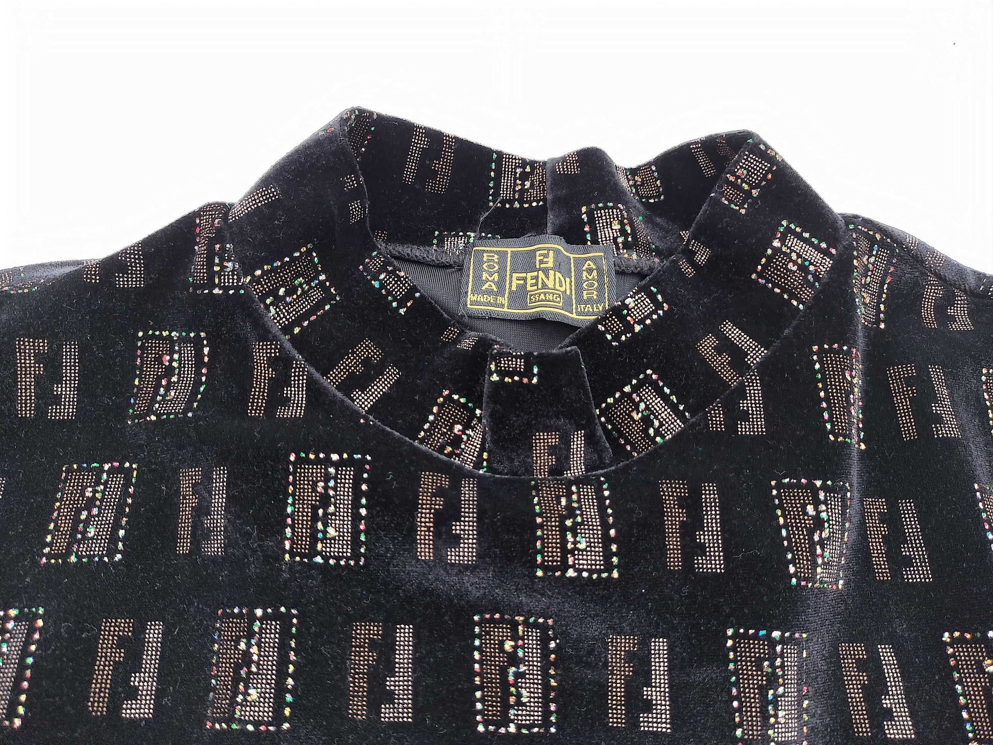 FENDI Velvet Tops Tops