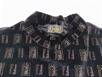 FENDI Velvet Tops Tops