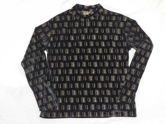 FENDI Velvet Tops Tops
