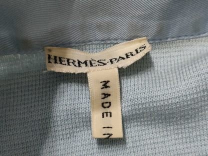 HERMES Margiela-era Hermès Twill Reine Knit Top