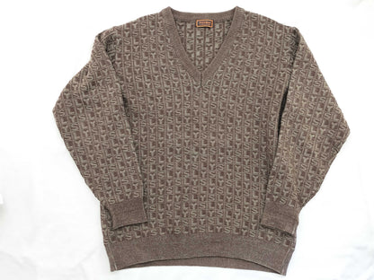Yves Saint Laurent Yves Saint Laurent logo knit top