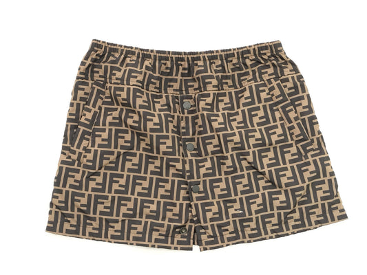 FENDI Zucca pattern, current tag, FENDI Zucca nylon pants, FF brown skirt