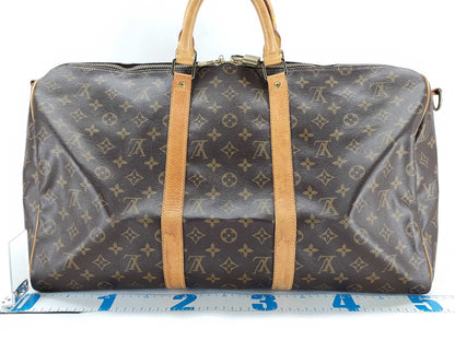 LOUIS VUITTON Monogram Keepall Bandouliere 50 M41416 Monogram Boston Bag