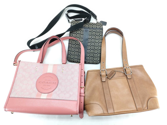 COACH Signature 3-Piece Tote Bag Set