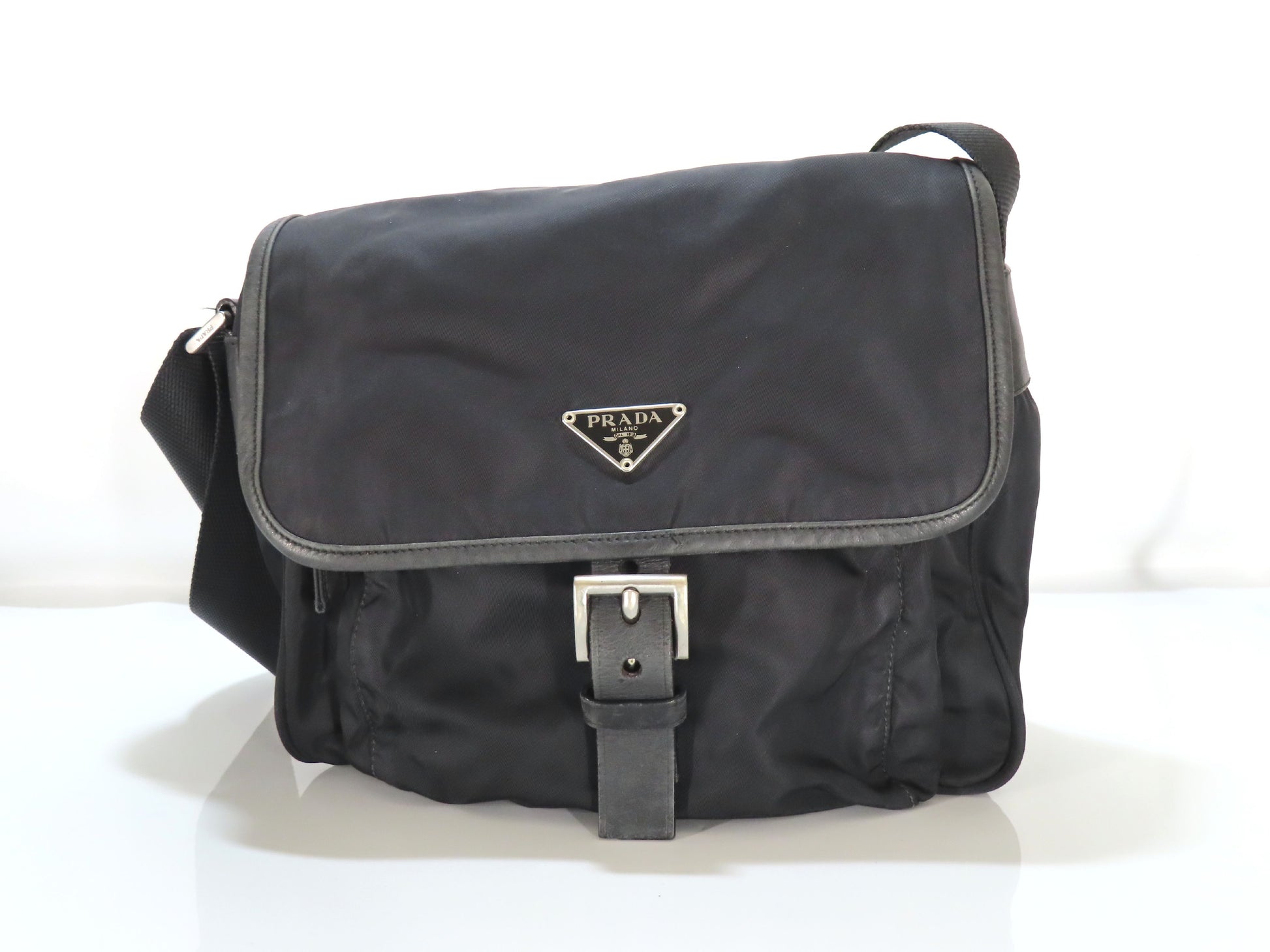 PRADA nylon shoulder bag nylon shoulder bag