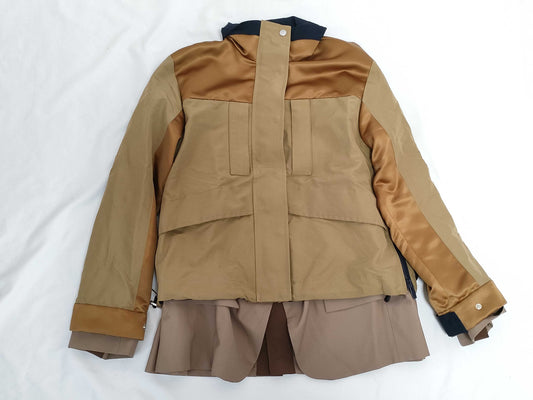 Sacai Gross Grand Mix Blouson Khaki Jacket