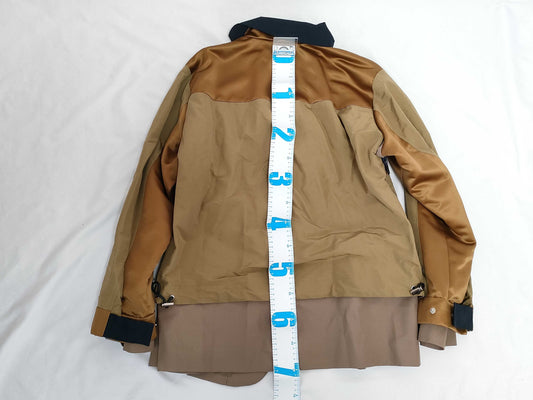 Sacai Gross Grand Mix Blouson Khaki Jacket