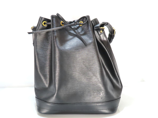 LOUIS VUITTON Epi Noe Shoulder Bag M59002 Black